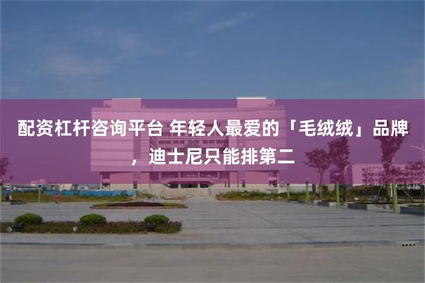 配资杠杆咨询平台 年轻人最爱的「毛绒绒」品牌，迪士尼只能排第二