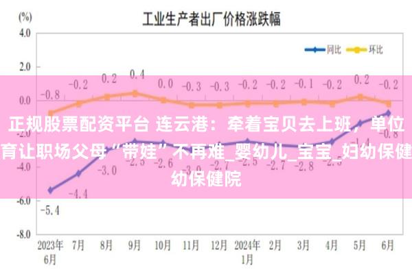 正规股票配资平台 连云港：牵着宝贝去上班，单位托育让职场父母“带娃”不再难_婴幼儿_宝宝_妇幼保健院