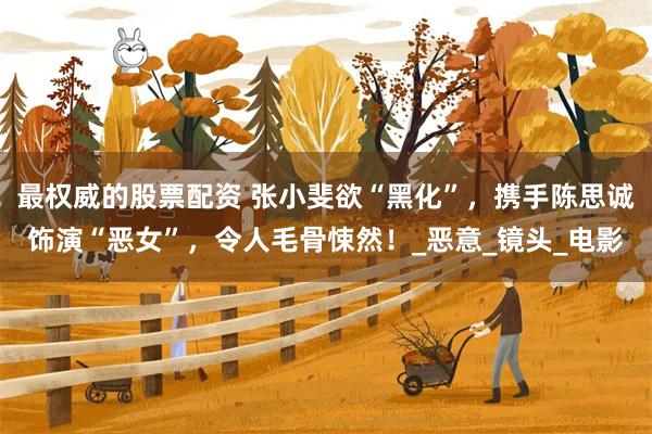 最权威的股票配资 张小斐欲“黑化”，携手陈思诚饰演“恶女”，令人毛骨悚然！_恶意_镜头_电影