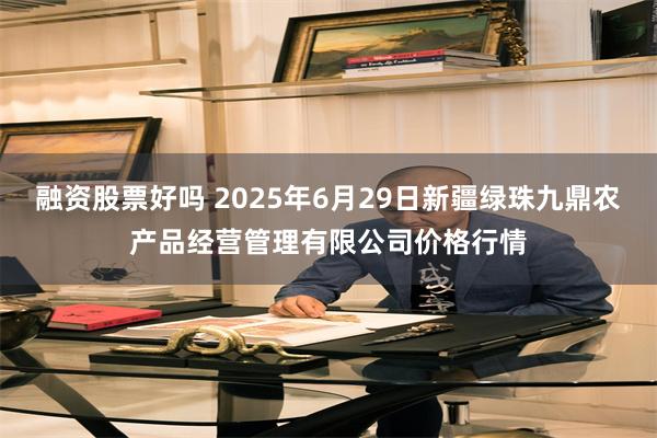 融资股票好吗 2025年6月29日新疆绿珠九鼎农产品经营管理有限公司价格行情