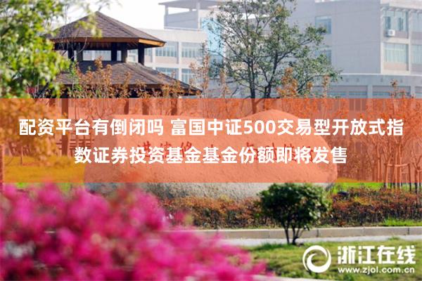 配资平台有倒闭吗 富国中证500交易型开放式指数证券投资基金基金份额即将发售